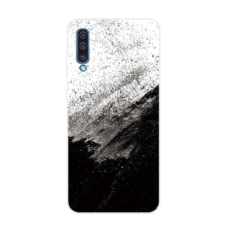 Мягкий Силиконовый ТПУ чехол для samsung Galaxy A50 чехол s 6,4 '' Модный чехол для samsung A50 A 50 A505 A505F чехол для телефона