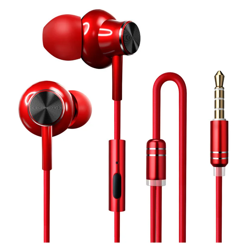 Kopfhörer Ohrhörer In Ear Flacher 3.5mm Headset Wired für Samsung Note4 Mobile 