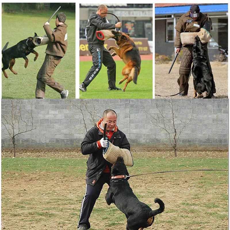 Dog Bite Training Stick Supplies Pillow Pad Tug Chewing Toys With Handles protection cover Interactive for Police K9 Schutzhund