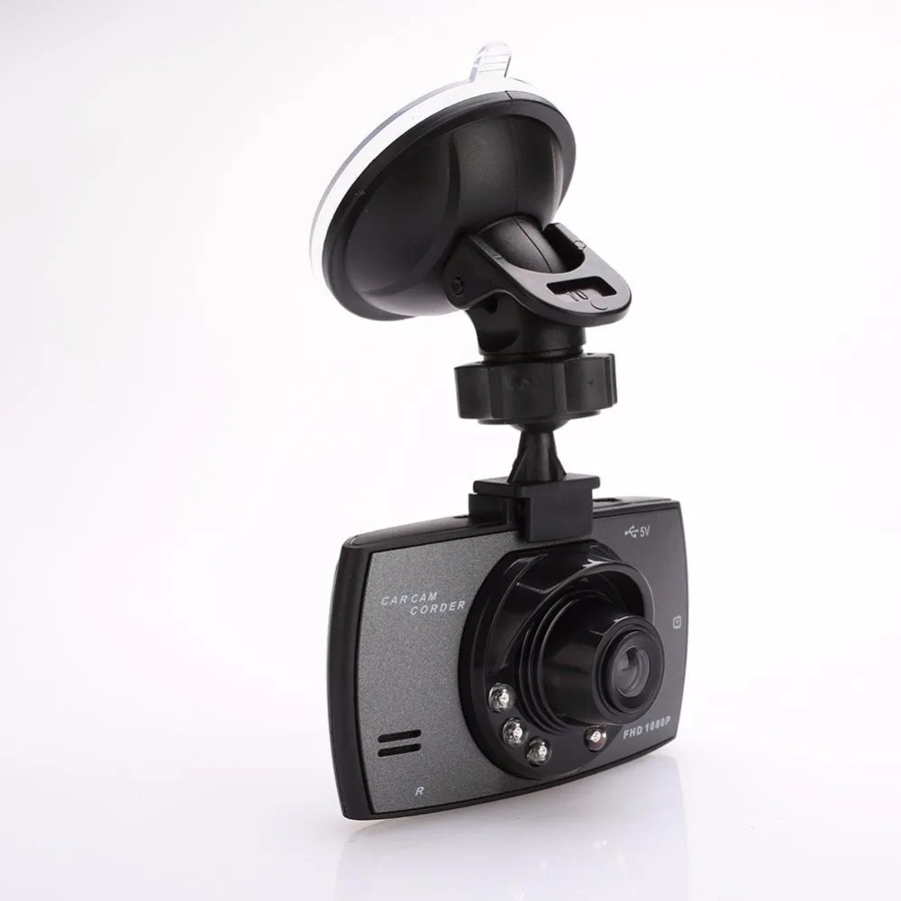 

VEHEMO 2.4Inch Auto H300 Car Stying DVR Dash Camera Cam Recorder Video 1080P HD 120 Degree IR Night Vision USB Charger Holder