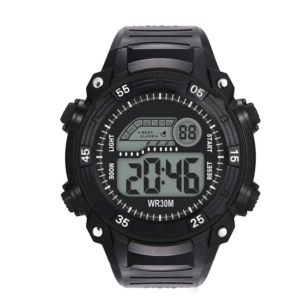 

Fashion High-End Multi-Function 30M Sports Waterproof Electronic Watch Relogio Masculino Watch Men Reloj Hombre Bayan Kol Saati