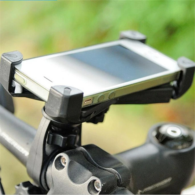 Universal Bike Bicycle Adjustable Mount Mobile MTB Phone Handle Motorcycle Extender Holder Clip Bicycle Accessories #FS#4ST28 (8)