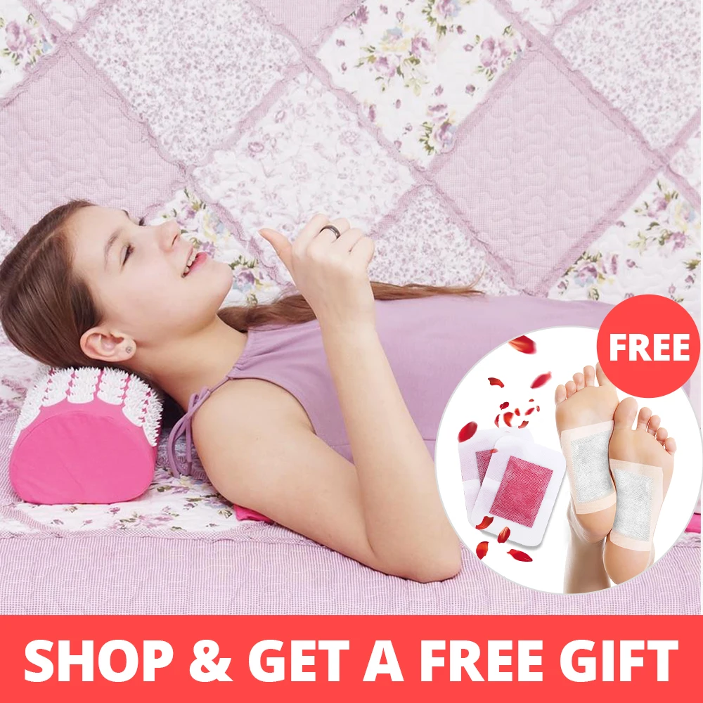 Acupuncture Massage Cushion Mat Acupressure Relieve Back Body Pain Flower Spike Pillow huismerk kopen in de aanbieding Acupuncture Massage Cushion Mat Acupressure Relieve Back Body Pain Flower Spike Pillow huismerk kopen in de aanbieding