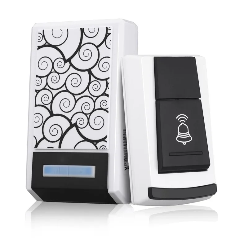 

Digital Single Receiver 36 Tunes Wireless Range 100M Remote Control Home Gate Security Door Bell Waterproof Smart LED Doorbell