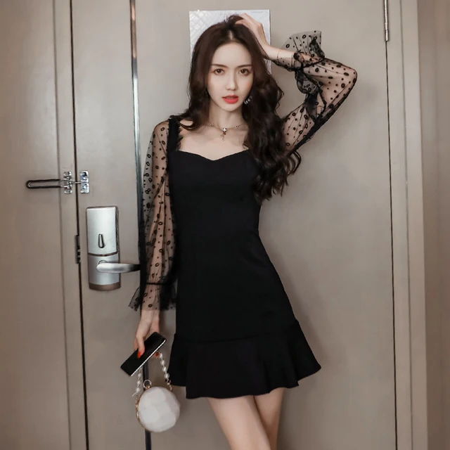 Buy bodycon dress fashion new elegant korean