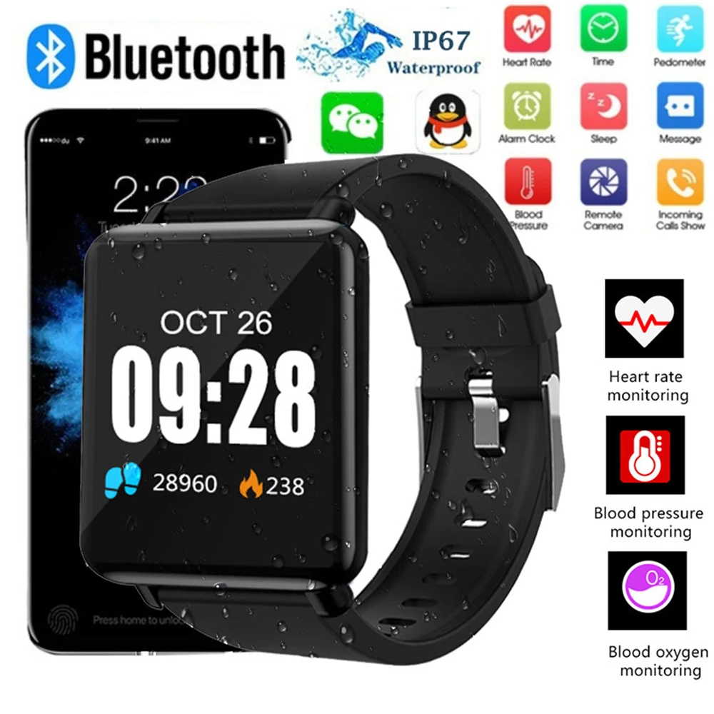 mi smart watch with blood pressure monitor