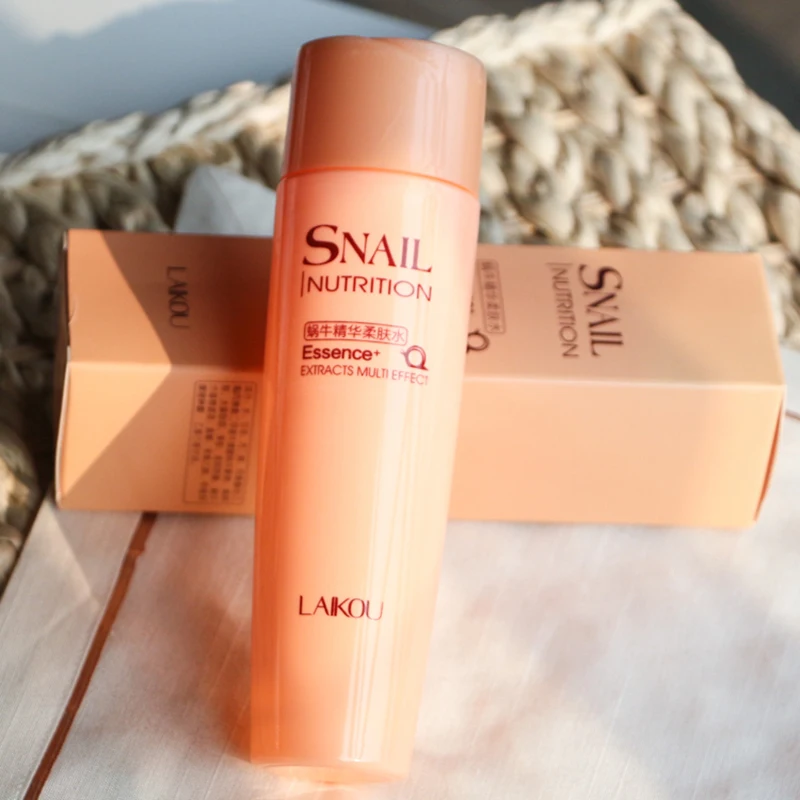 

Laikou Snail Toner Facial Skin Care Face Toner Emulsion Snail Toner Whitening Moist Anti Wrinkle Beauty Cosmetic 1pcs/lot