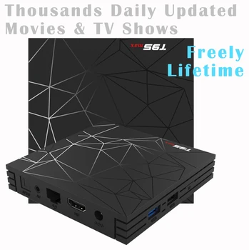 

T95max Android A53 Quad Core 6K TV Box 4GB/64GB 4GB/32GB 2GB/16GB WIFI HDMI 3D USB3.0