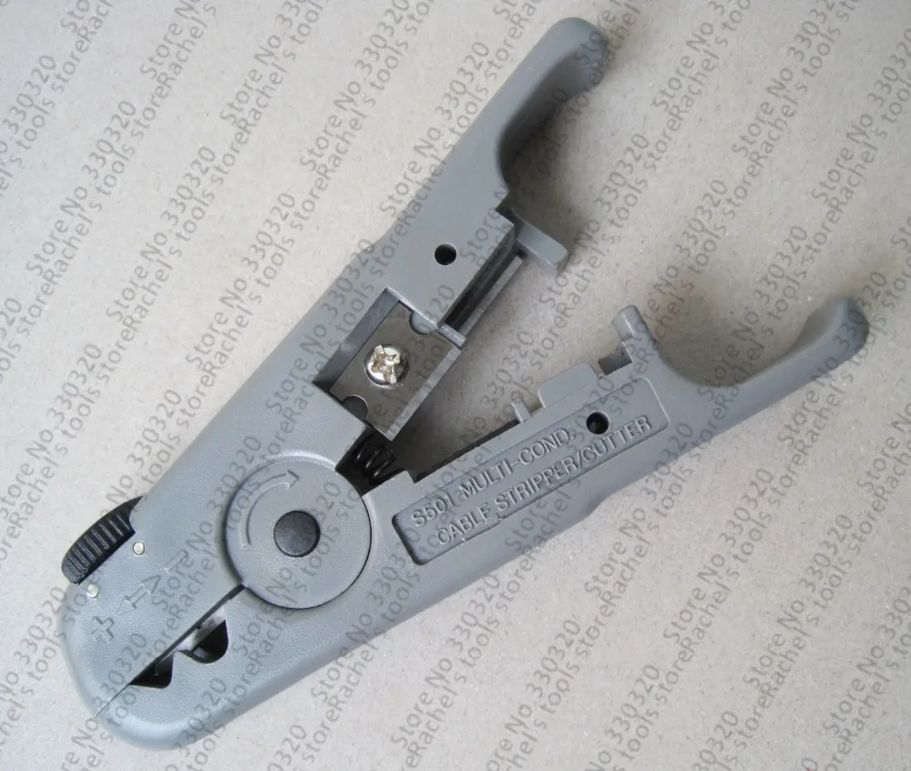 Multifunctional Network Phone Cable Wire Stripper Cutter Hand Tool UTP STP RG Coaxial cable Pliers LS-S501B 2