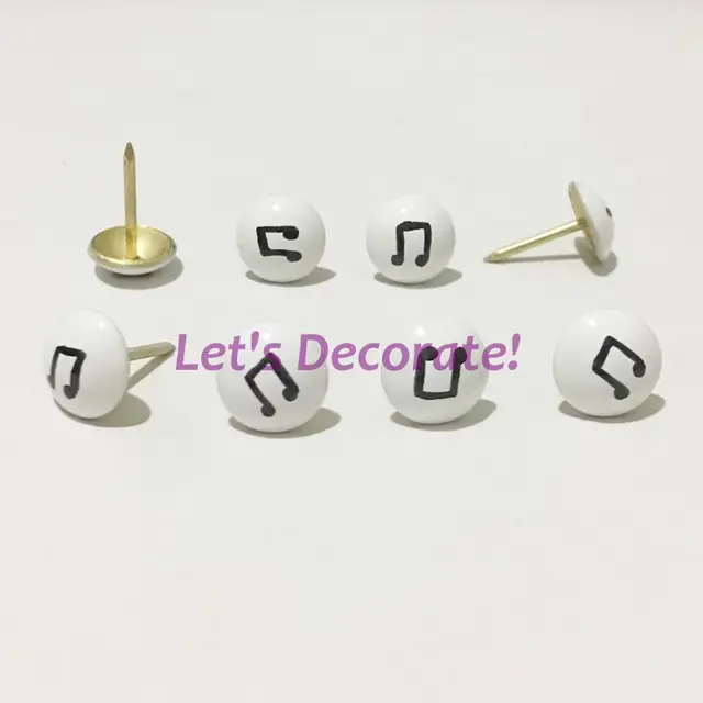 100pcs white color printed
