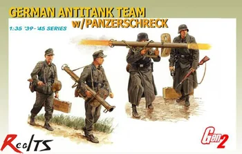 

RealTS Dragon model 6374 1/35 German Antitank Team w/Panzerschreck plastic model kit