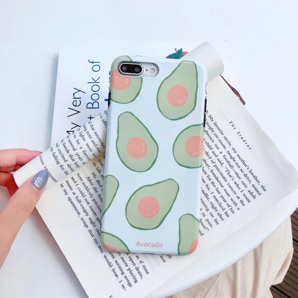 

3D Cute fruit Case for iphone XS XR XS Max Luxury Full protection Silicone Phone TPU Cover for iphone 6 6s 7 8 Plus X Matte Case