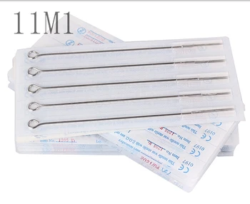 

YILONG Tatoo Needles To Tattoo Supply Free Shipping 50PCS Professional Tattoo Needles 11M1 Disposable Sterilze