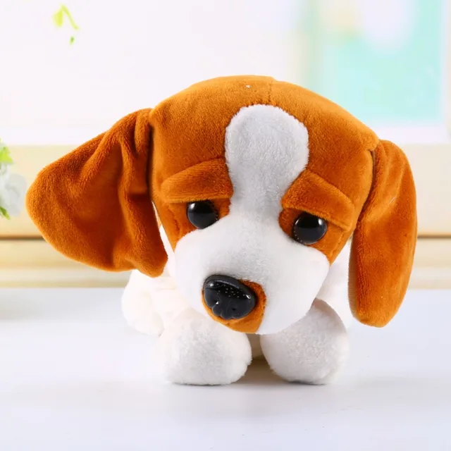 Sound Control Electronic Dog Electronic Plush Walking Puppy Dog With Voice Control Smart Dog Can Walk And Bark Gift For Children 5