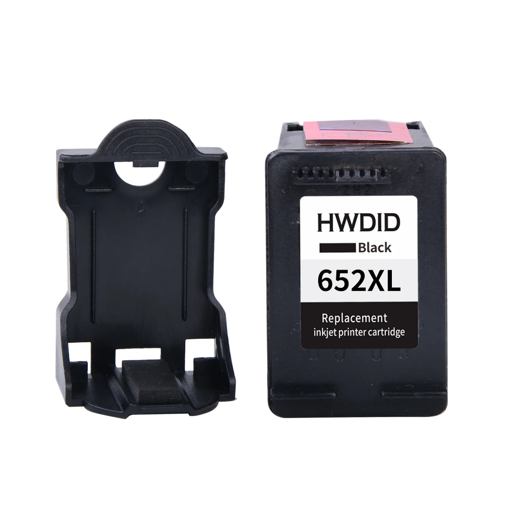 Cena HWDID 652XL czarny wkład atramentowy zamiennik dla HP 652 XL do drukarki HP Deskjet 1115 1118 2135 2136 2138 3635 3636 3835 4535 4536 4538