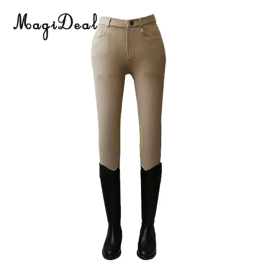 MagiDeal Men Women Comfortable Equestrian Horse Riding Breeches Jodhpurs Pants