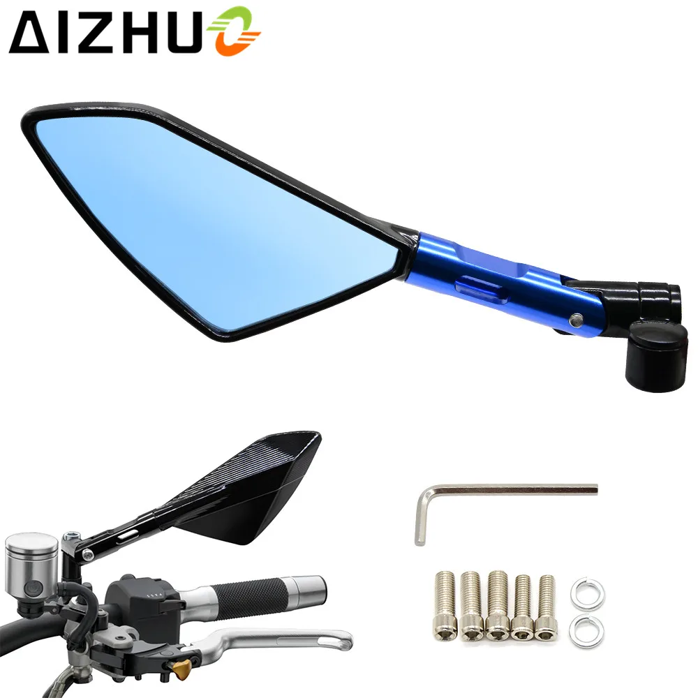 Motorcycle Rear View Mirror Universal CNC Aluminum Rearview Mirrors For Benelli Bn600i BN302 Trk502 TNT899S TNT 1130 TNT 1130R