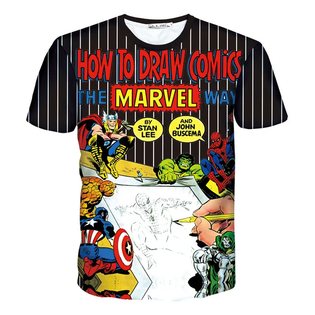 how to draw comics the marvel way
