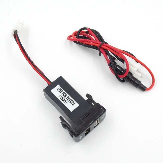 Автомобильное зарядное устройство с 2 USB разъемами для смартфонов Iphone Ipad GPS|Кабели