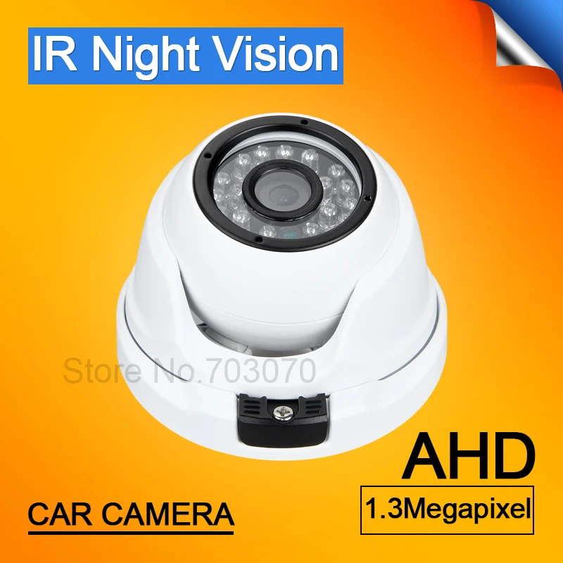 1.3MP/2.0MP 120 градусов Широкий формат автомобиля AHD Камера HD Ночное видение Крытый ИК резервного копирования Камера для шины грузовик Ван