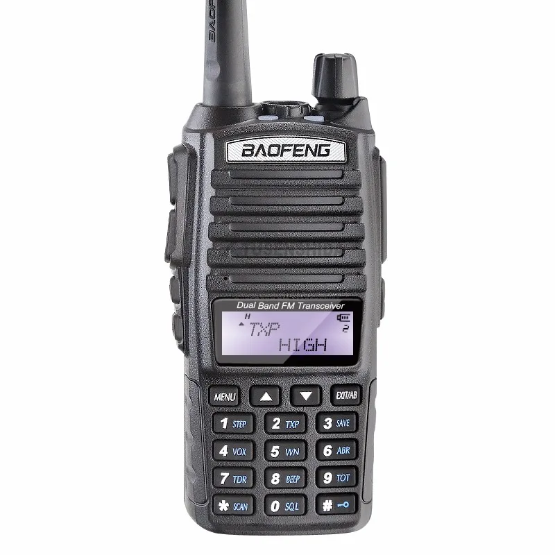 Оригинальный Tri power 8 Вт/4 Вт/1 Вт 128CHS VHF UHF 136-174/400-520 МГц BAOFENG UV-82plus двойной PTT двухстороннее радио