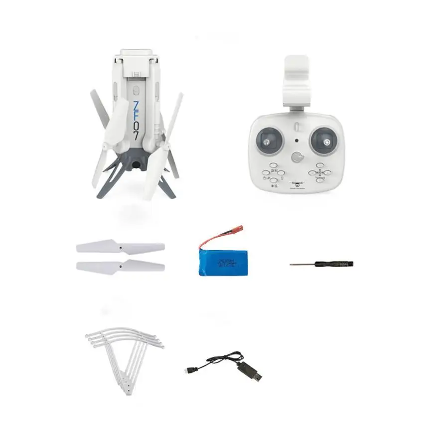 

ZF07 Fold Altitude Hold Quadcopter Selfie WiFi FPV 720P Camera Drone Helicopter Remote Quadcopter REMOTE CONTRO Bluetooth