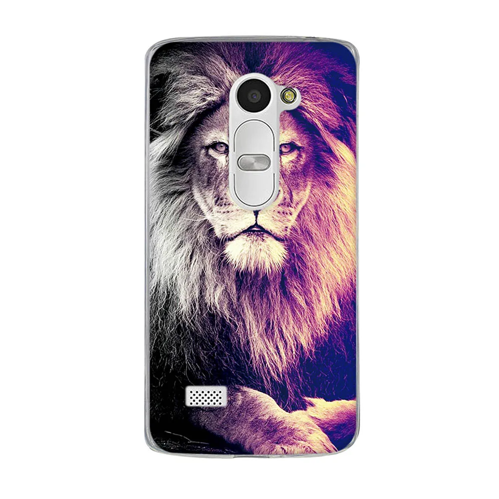 Чехол с рисунком животных для LG Leon мягкий чехол из ТПУ 4G C40 оболочка LEON H340N H320 H324