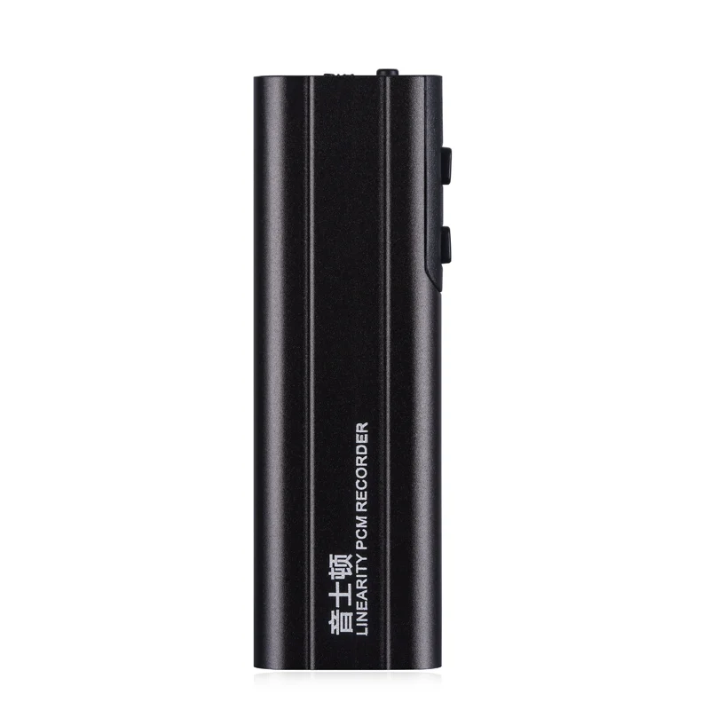 

Yescool A2 8GB Digital voice Recorder invisible Metal mini Rechargeable Audio REC Business Portable micro USB WAV Recording