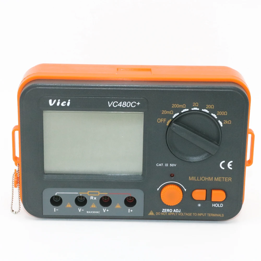 Vc480c+ 3 1/2 Digital Milli-Ohm Meter - China Digital Multimeter