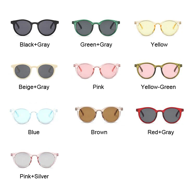 Симпатичная стильная ретро в форме кошачьих глаз солнцезащитные очки Для женщин Винтажная, брендовая, дизайнерская кошачий глаз круглые солнцезащитные очки для женщин женские UV400