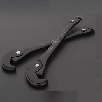 

8-40mm Universal Wrench Double Head Car Bike Machine Repair Hand Tools Ratchet Wrench Multi-function 2 In 1 Wrench Home Tools