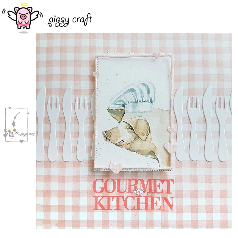 

Piggy Craft metal cutting dies cut die mold Heart frame decoration Scrapbook paper craft knife mould blade punch stencils dies