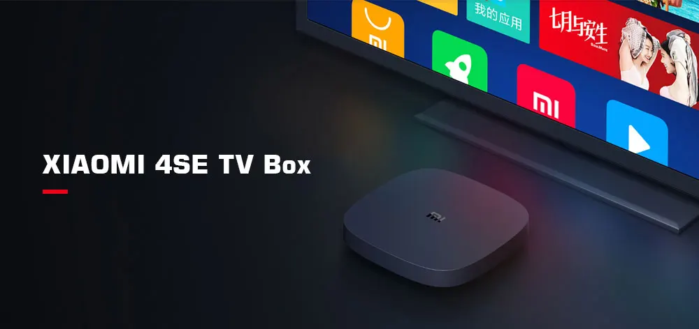 Xiaomi mi Box 4SE голосовой пульт дистанционного управления ТВ приставка Cortex A7 Mali-400 1 ГБ ОЗУ 4 Гб ПЗУ телеприставка 2,4 ГГц WiFi H.265 ТВ приставка Xiao mi