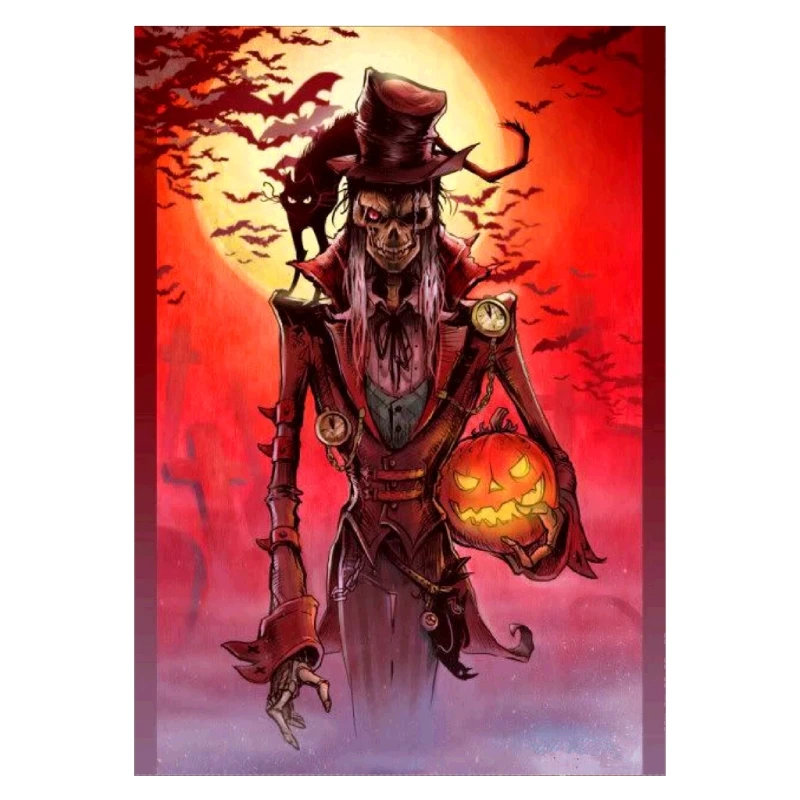 

Halloween DIY 5D Diamond Embroidery Painting Cross Stitch Craft Home Decorations