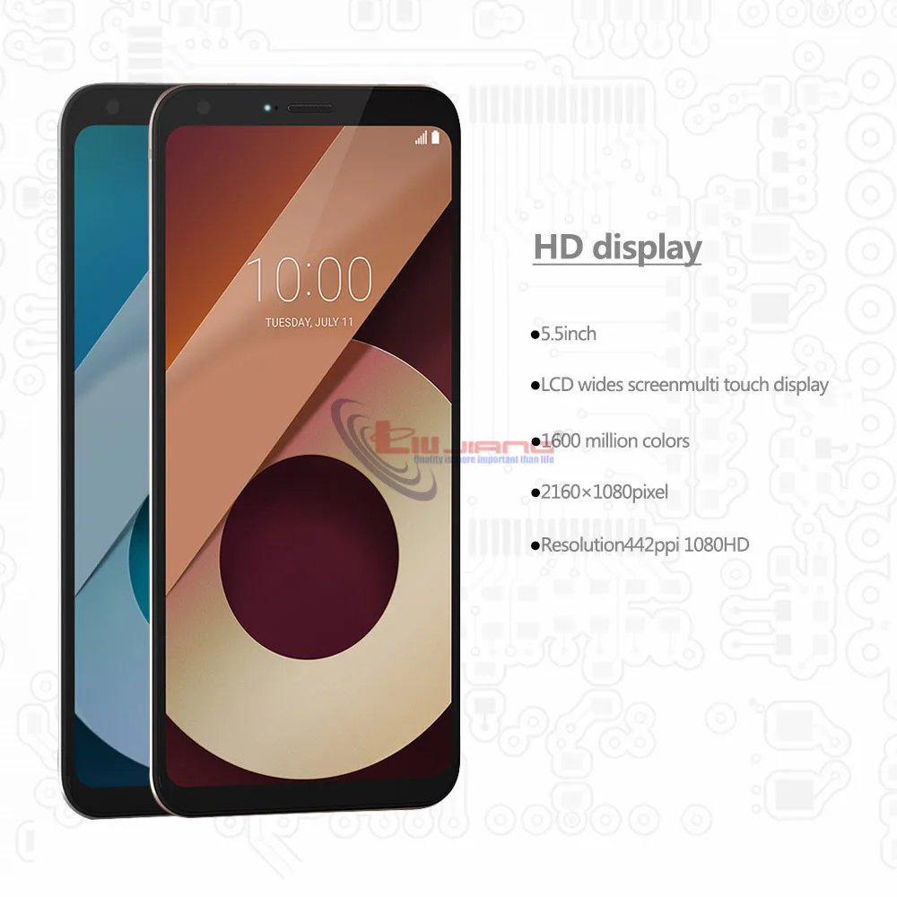 5,5 '' для LG Q6 LG-M700 M700 M700A US700 M700H M703 M700Y ЖК-дисплей дисплей Сенсорный экран, дигитайзер, для сборки, с корпусом
