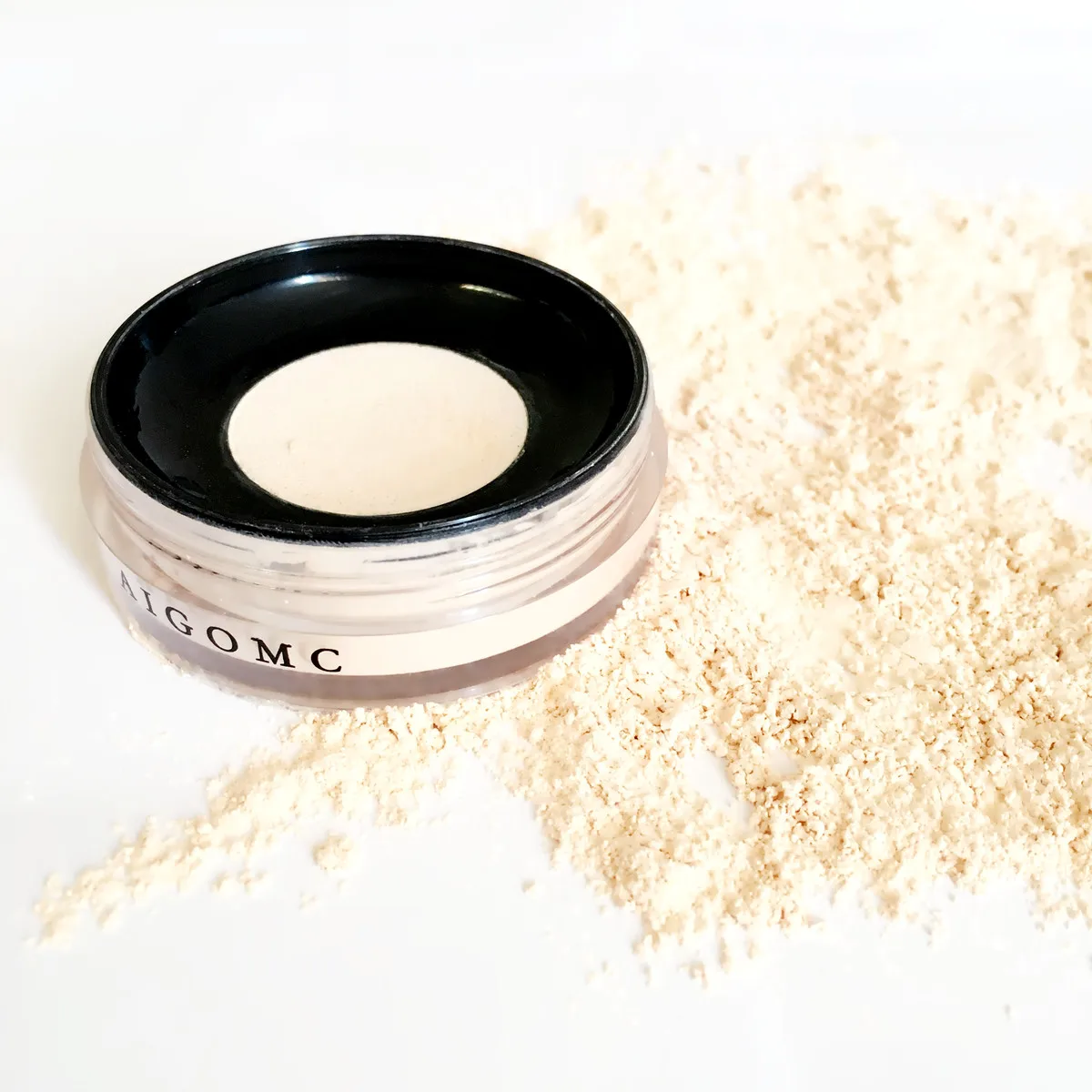 AIGOMC порошок Косметика для лица Smooth Loose Powder макияж Прозрачная отделка Водонепроницаемый Loose Powder