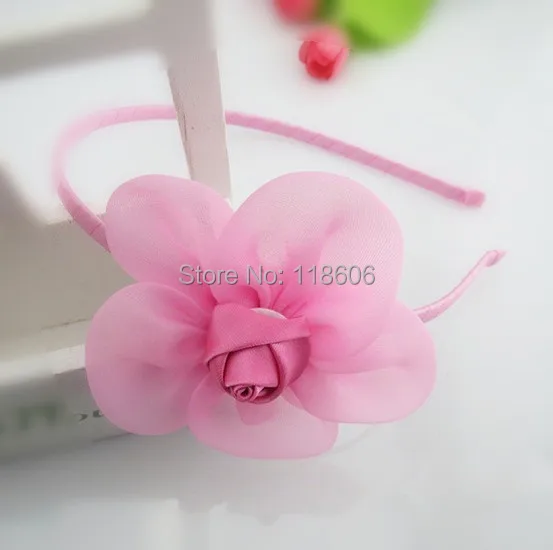 Sunflower kids Headband pink.jpg
