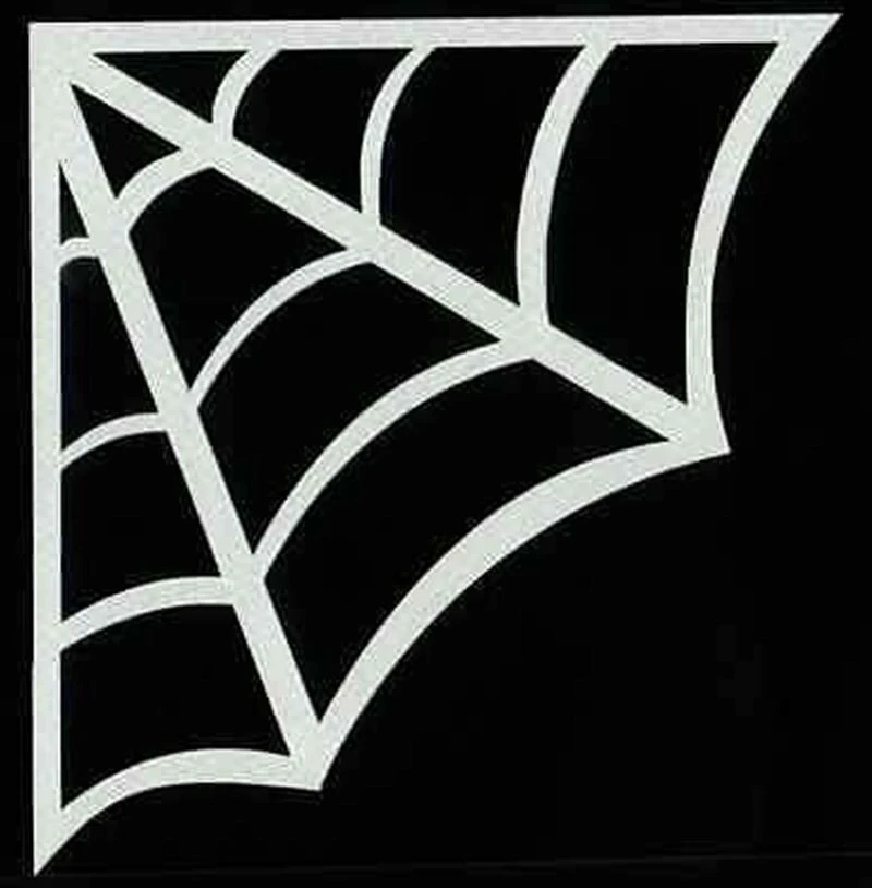 コーナー蜘蛛の巣ビニールデカールステッカー車のトラックウィンドウ Vinyl Decals Stickers Decal Stickersticker Car Aliexpress