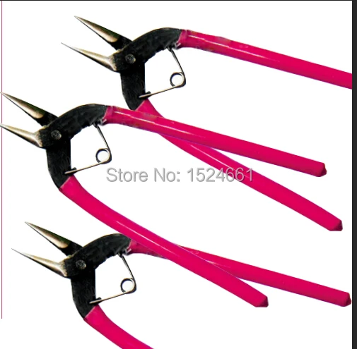 

Stainless Steel Pliers Jewelry Making Hand Tools For Link Connectors Red 12.5cm *tweezers vise glue gun pliers ring