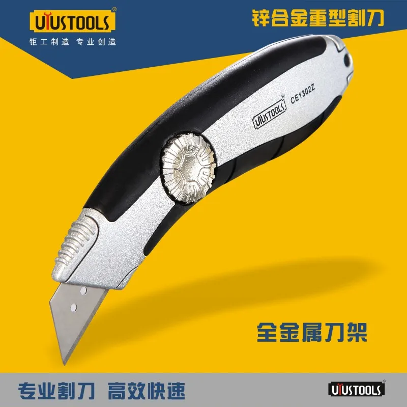 Cutting Tools zinc alloy utility knife heavy holder large carpet cutter