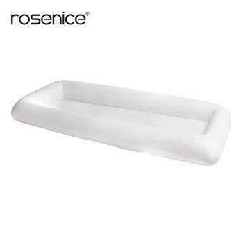 

2pcs Inflatable Beer Table Pool Float Salad Bar Tray Food Drink Holder Summer Water Picnic Pool Party Buffet Luau Cooler