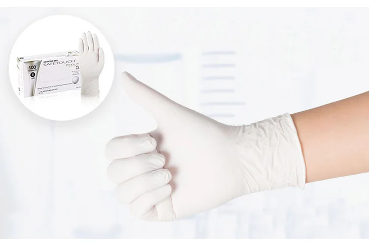 Medicom 100pcs Nitrile Disposable Gloves Non-slip Boxed Oil Acid Resistant work Gloves For Home Food Laboratory Cleaning Washing Use (3)