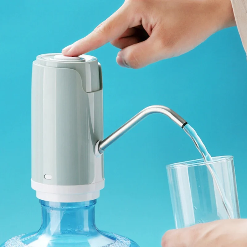 

Portable Electric Water Pump Dispenser Rechargeable Universal Wireless Drinking Water Pump Dispenser For Gallon Bottle Switch