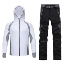 Человек сезон: весна–лето Рыбалка Пеший Туризм Поход Кемпинг быстрое сухое худи футболка спортивный костюм со штанами брюки для бега