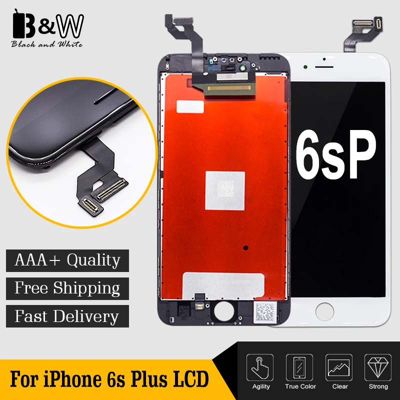 3 шт./лот 100% класс AAA + 5 Замена для iPhone 6s plus LCD с дигитайзером в сборе 3D сенсорным