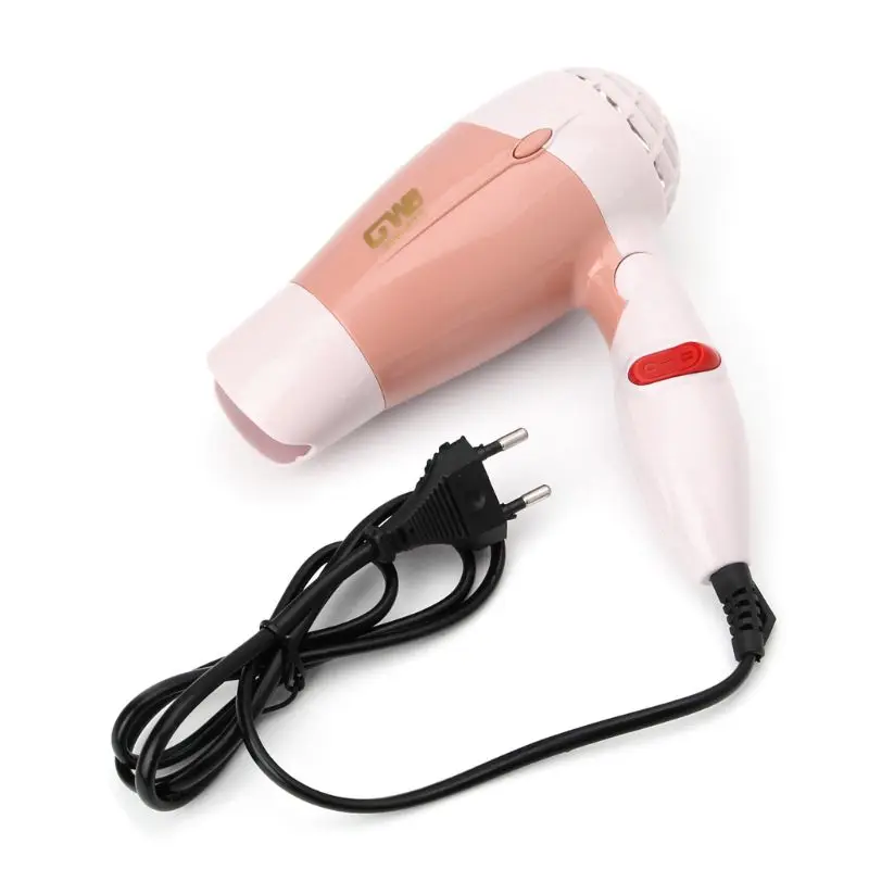 

Mini Foldable Hair Blow Dryer Low Noise Traveller Compact Blower 220V EU Plug