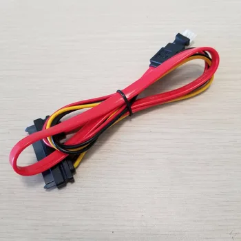 

22Pin(7Pin + 15Pin) SATA Adapter to 4Pin Power Supply Splitter Extension Data Cable for Hard Drive PC DIY