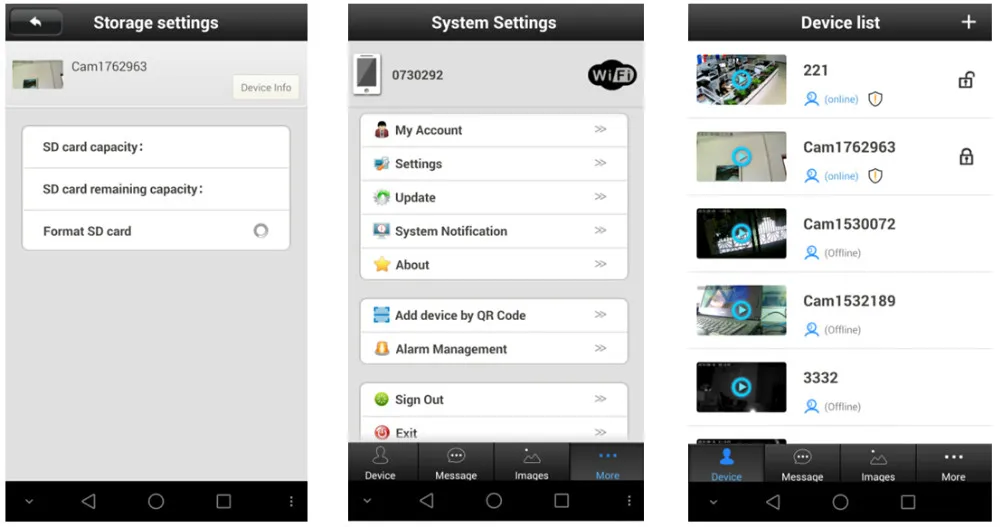 16-2sd setting system setting device list