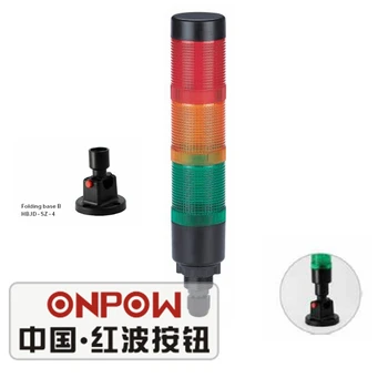 

ONPOW 40mm 3 layers Industrial Warning Light RYG Continual LED Light Indicator Signal Tower Light (HBJD-40D/3/RYG/E)