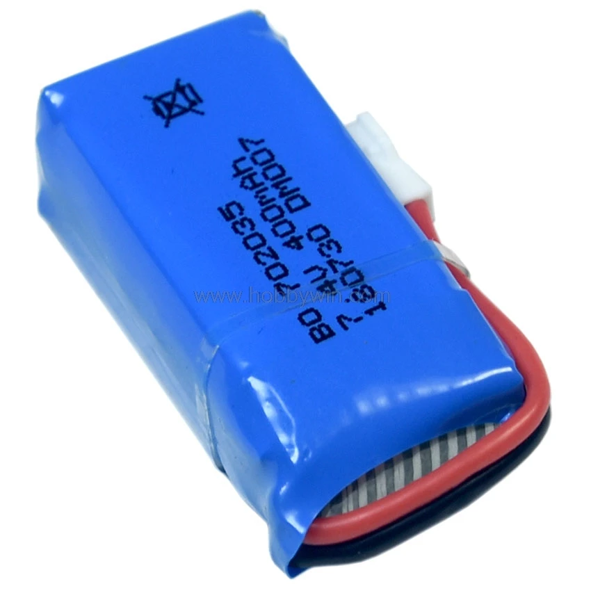 7 4 V 2S 400mAh 25C LiPO батарея walkera вилка для DM007 RC модель самолета Lipolymer мощность|Детали и